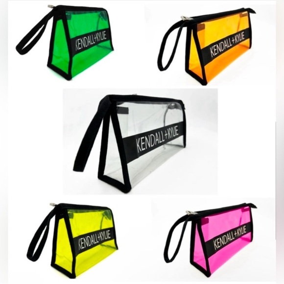 Kendall & Kylie Vibrant Transparent Bag Set - Picture 2 of 4